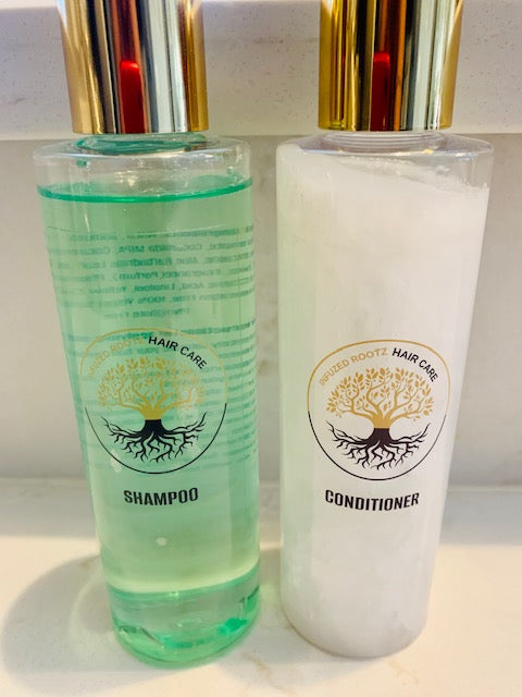 Lemongrass and Aloe shampoo and conditioner combo (8 ounce)